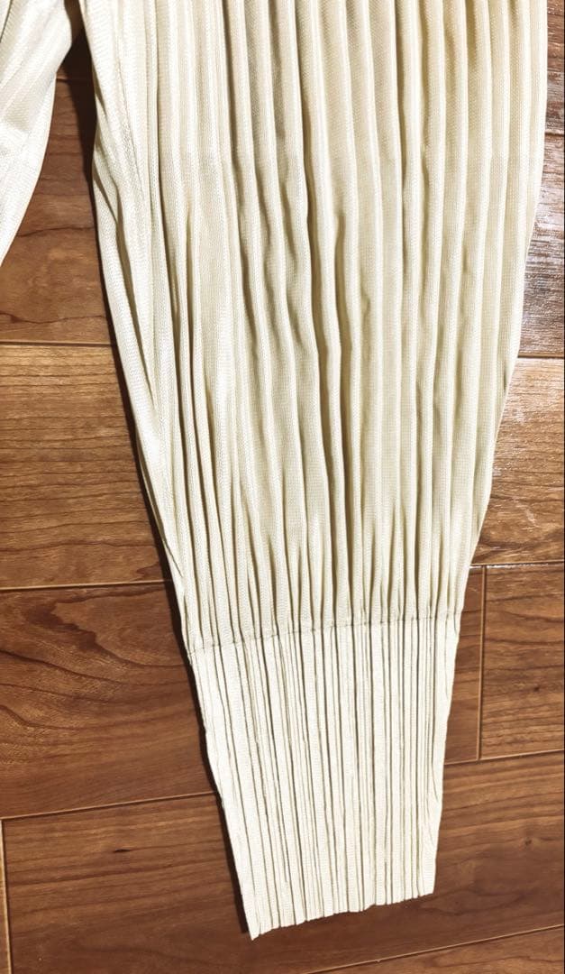 PLATS PLEASE プリーツサルエルパンツ レモンイエロー