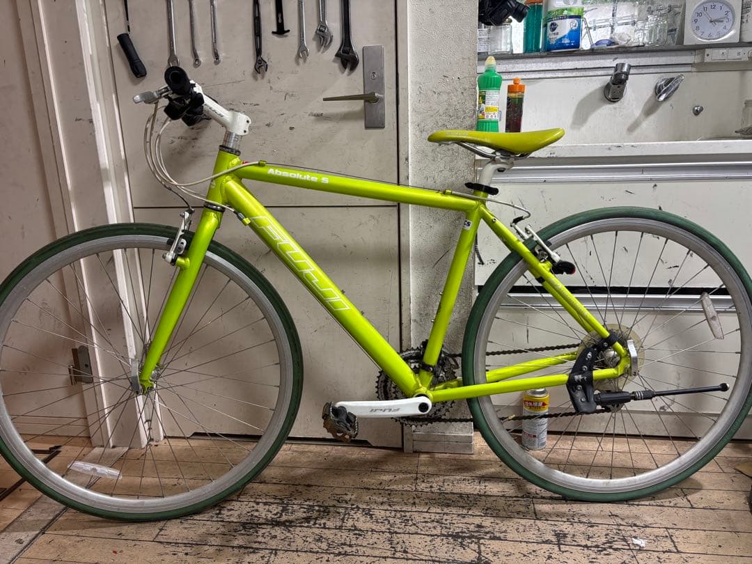 FUJI Absolute S クロスバイク ライムグリーン