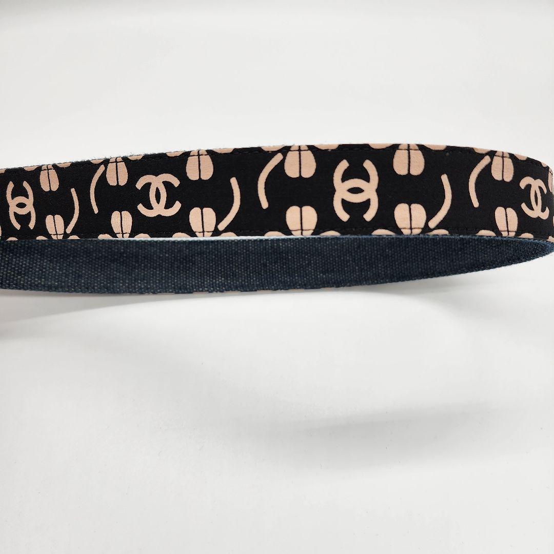 【 箱付き 】 シャネル　ベルト　ココマーク　金金具　クローバー　黒　正規品