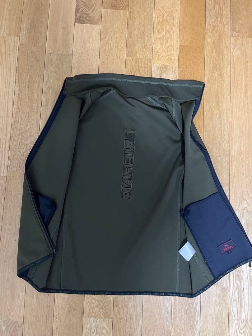 BRIEFING オリーブグリーン ベスト パンツ セット　3Dロゴ