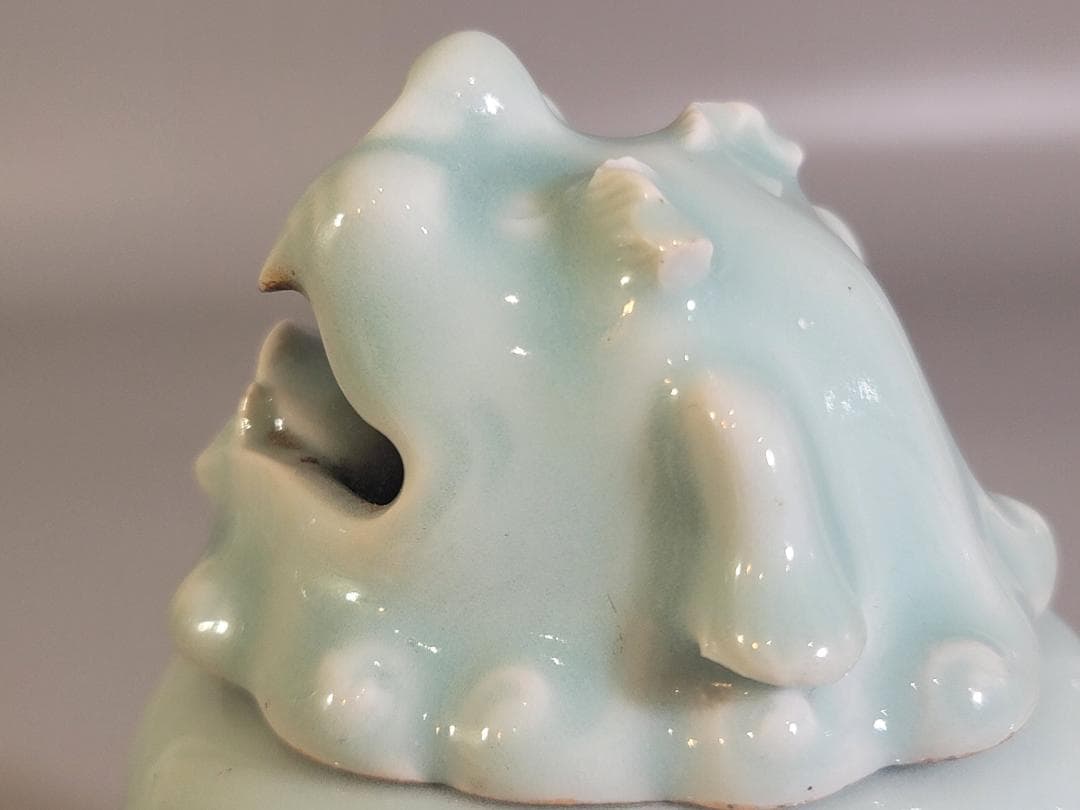 A939 直方 茶碗 信楽 割高台 共箱 四代直方 抹茶碗 茶道具 未使用 茶碗