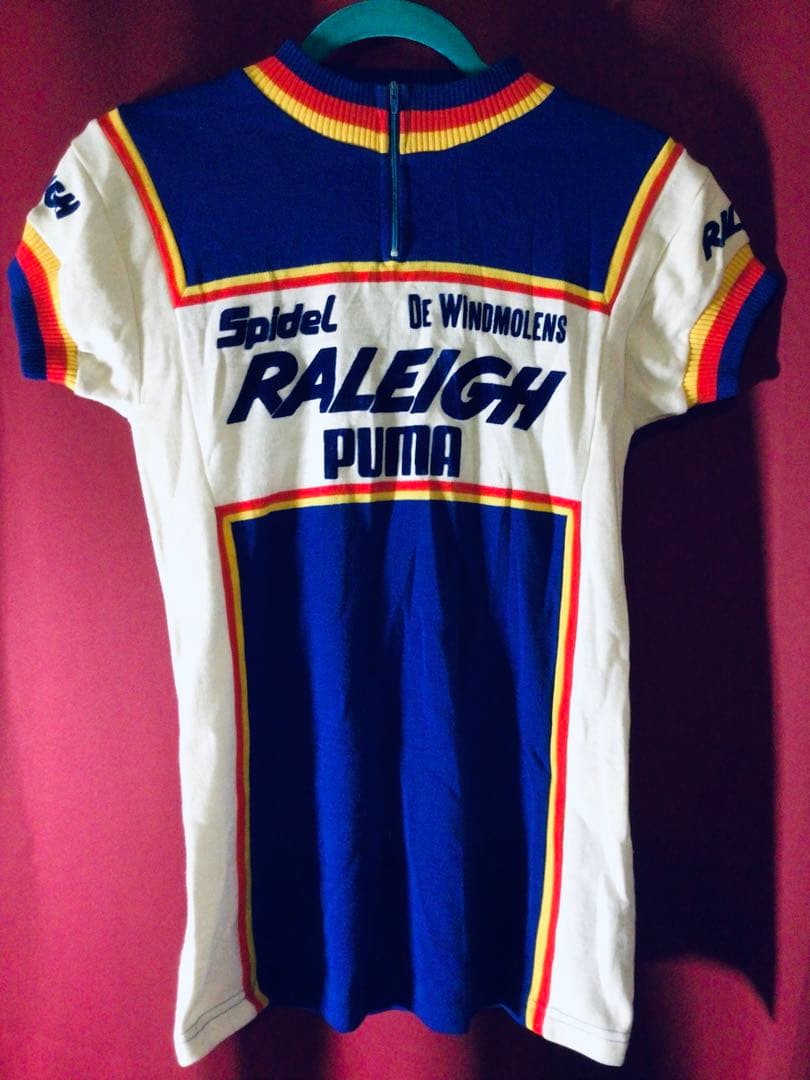 ◉激レア・70sビンテージ◉プーマ&ラレー◉西ドイツ製◉サイクルジャージ◉ニット