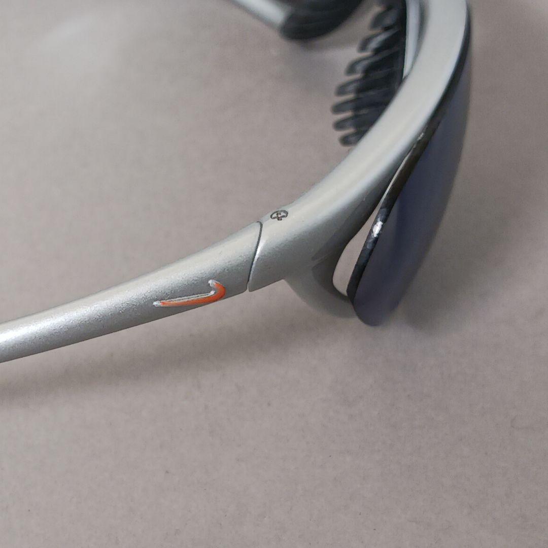 665/良品/NIKE ナイキ/スポーツサングラス/シルバー/FUSION6