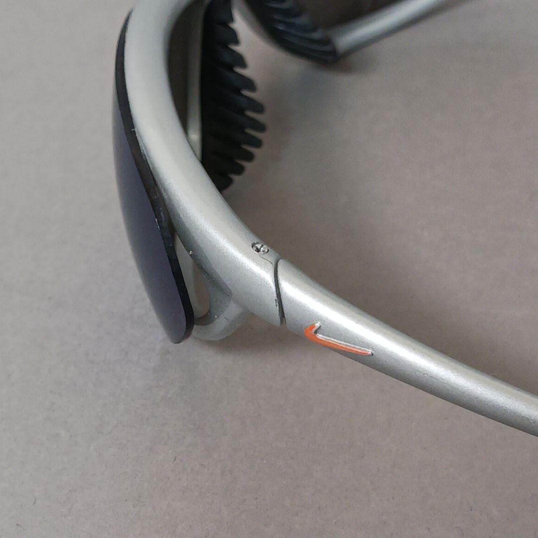 665/良品/NIKE ナイキ/スポーツサングラス/シルバー/FUSION6