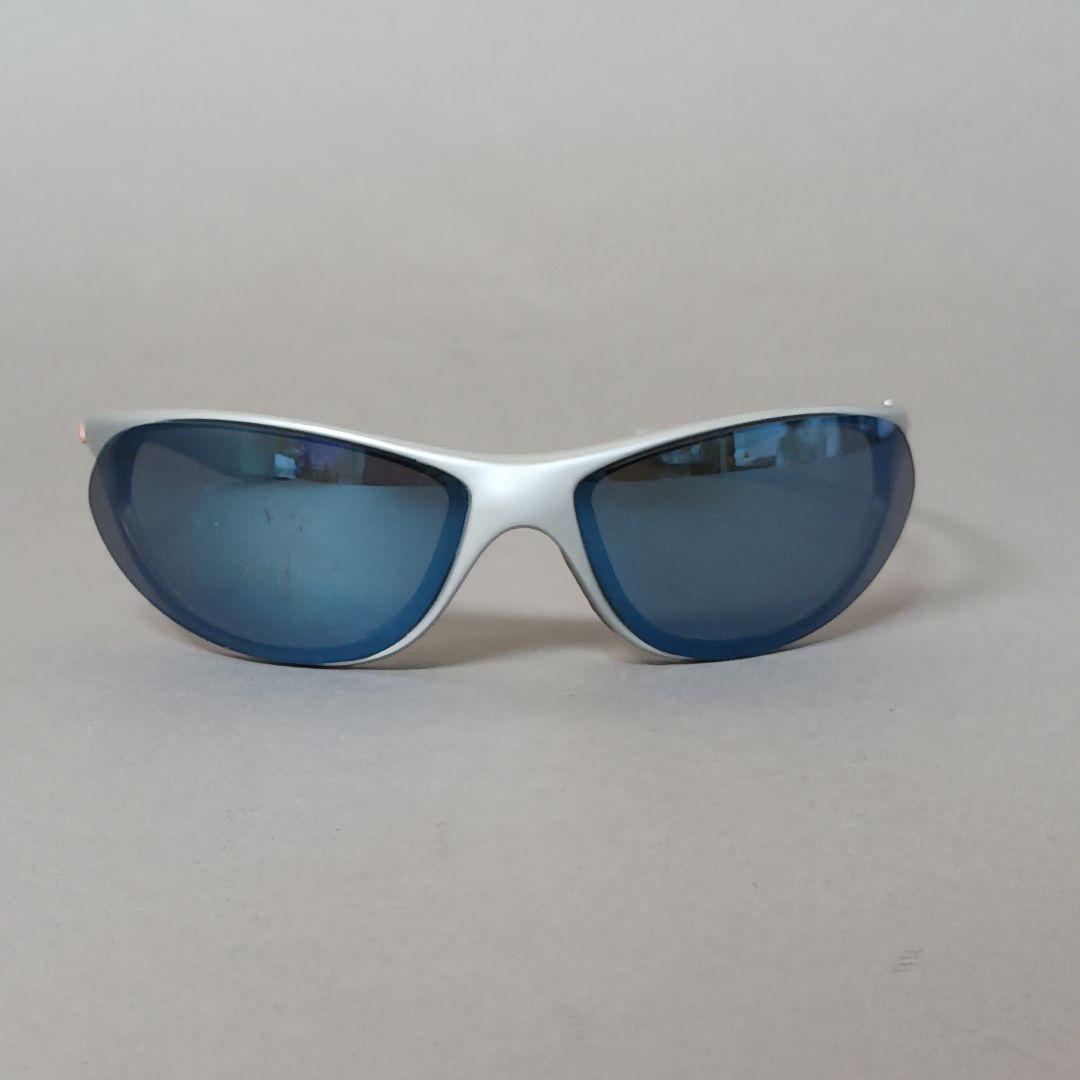 665/良品/NIKE ナイキ/スポーツサングラス/シルバー/FUSION6