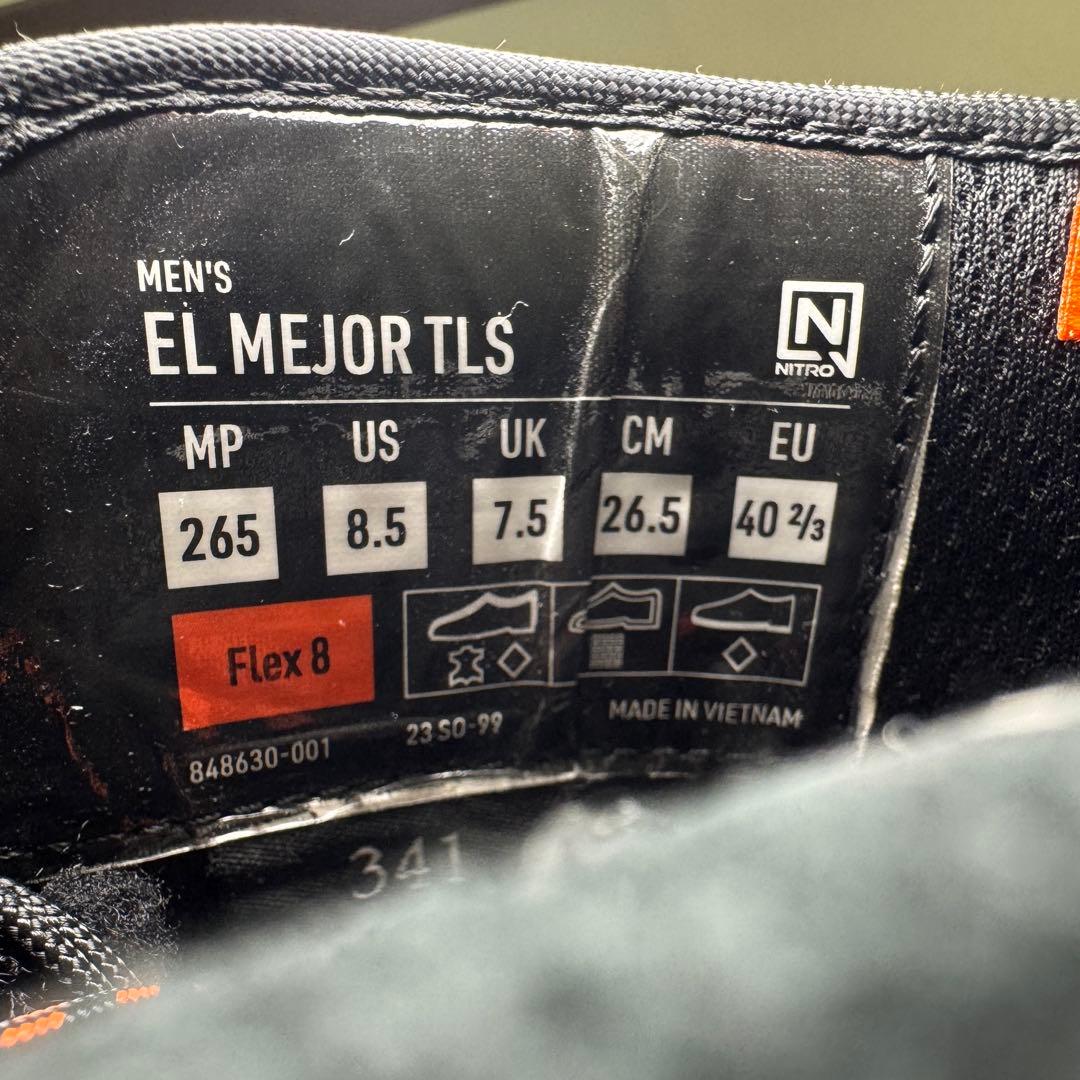 NITRO EL MEJOR TLS 26.5cm スノーボードブーツ　メンズ