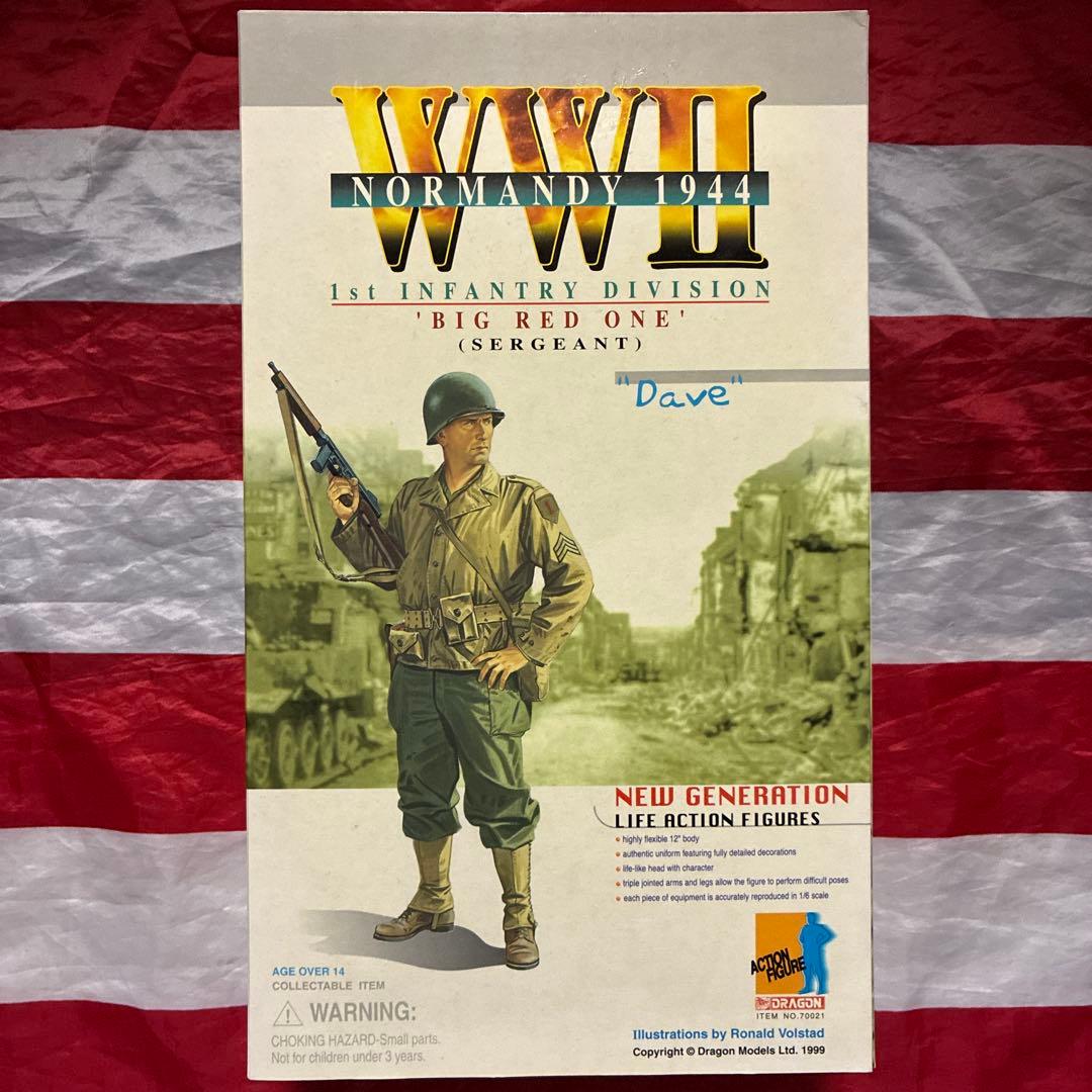 ドラゴンモデルズ1/6アメリカ陸軍第1歩兵師団 デイヴ軍曹 - メルカリ