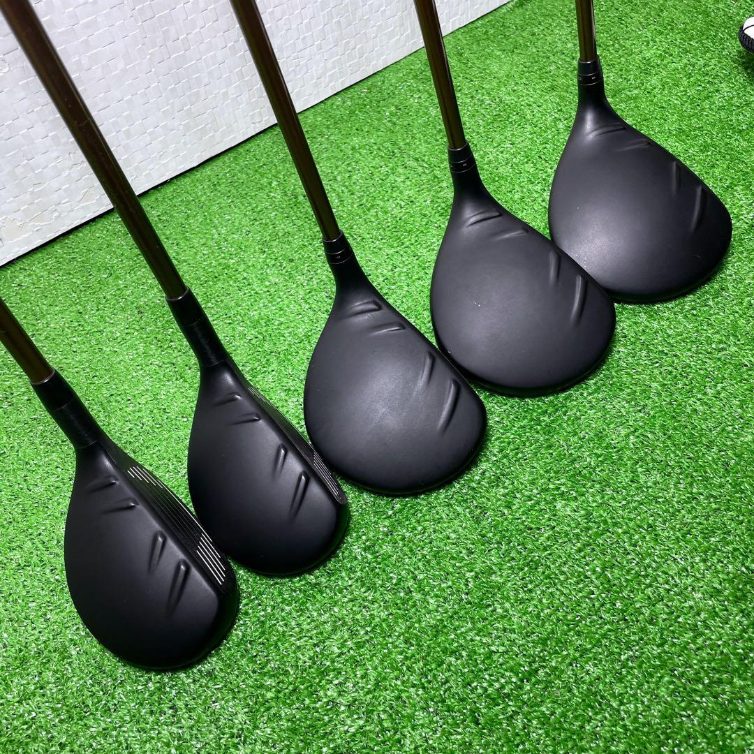 PING G400 5本セット 3W.5W.7W.4H,5H ゴルフクラブセット