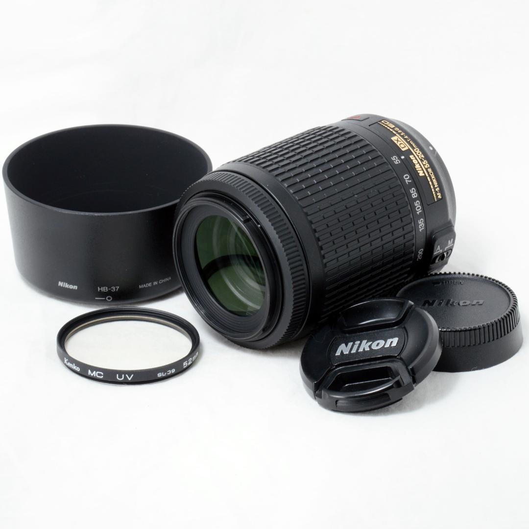 ⭐️極上美品⭐️Nikon ニコン AF-S 55-200mm 4-5.6 VR