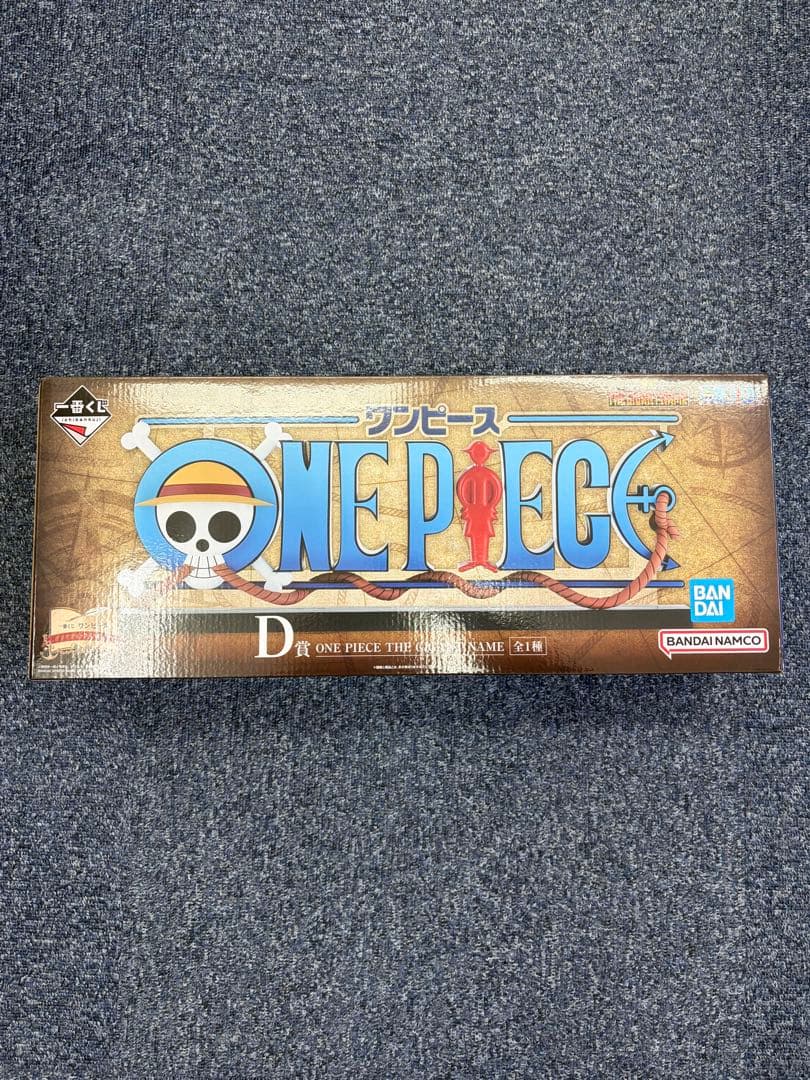 ワンピース一番くじ　D賞 THE GIGANT NAME J賞ステッカー