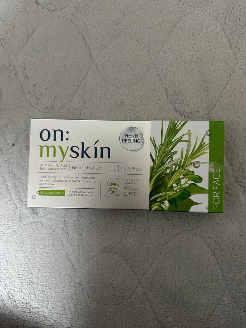 新品 ヨミテ オンマイスキン ハーブピーリングソリューション フェイス