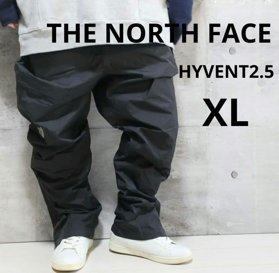 【美品 丈夫 高機能】HYVENT2.5【XL】ノースフェイス スノーパンツ
