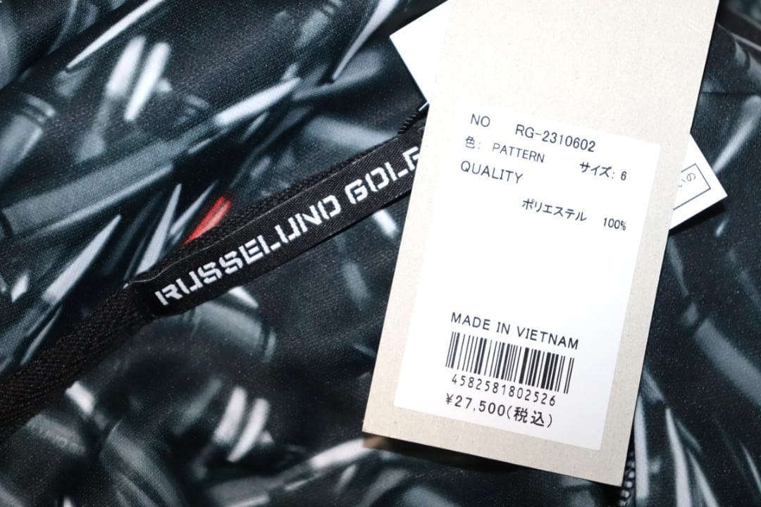 新品 Russeluno GOLF ライトフーディ (6/XL) Ⓗ