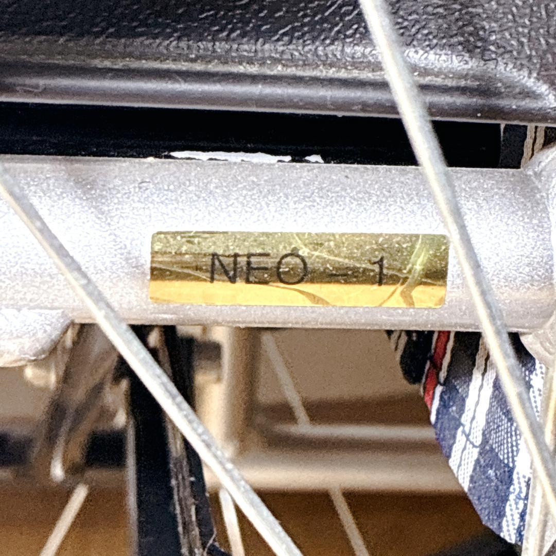 【動作確認済】★車いす 日進医療器 NISSIN 自走型 NEO-1 ノーパンク