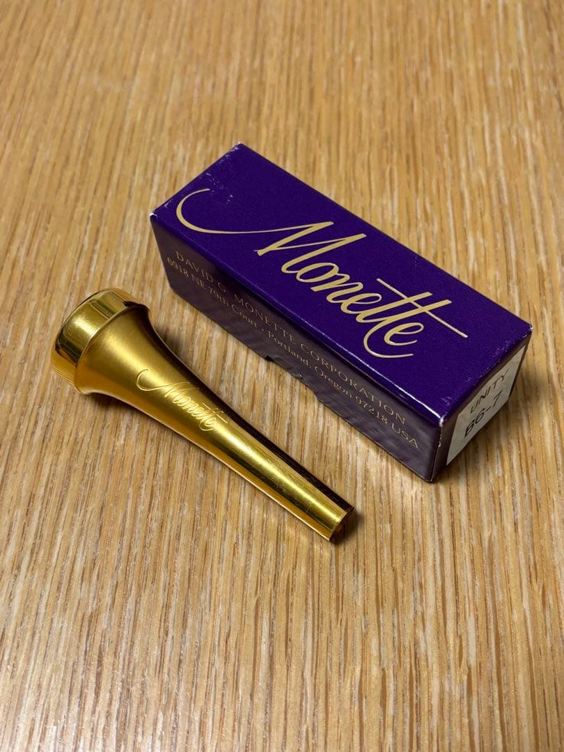 Monette UNITY B6-7 トランペットマウスピース