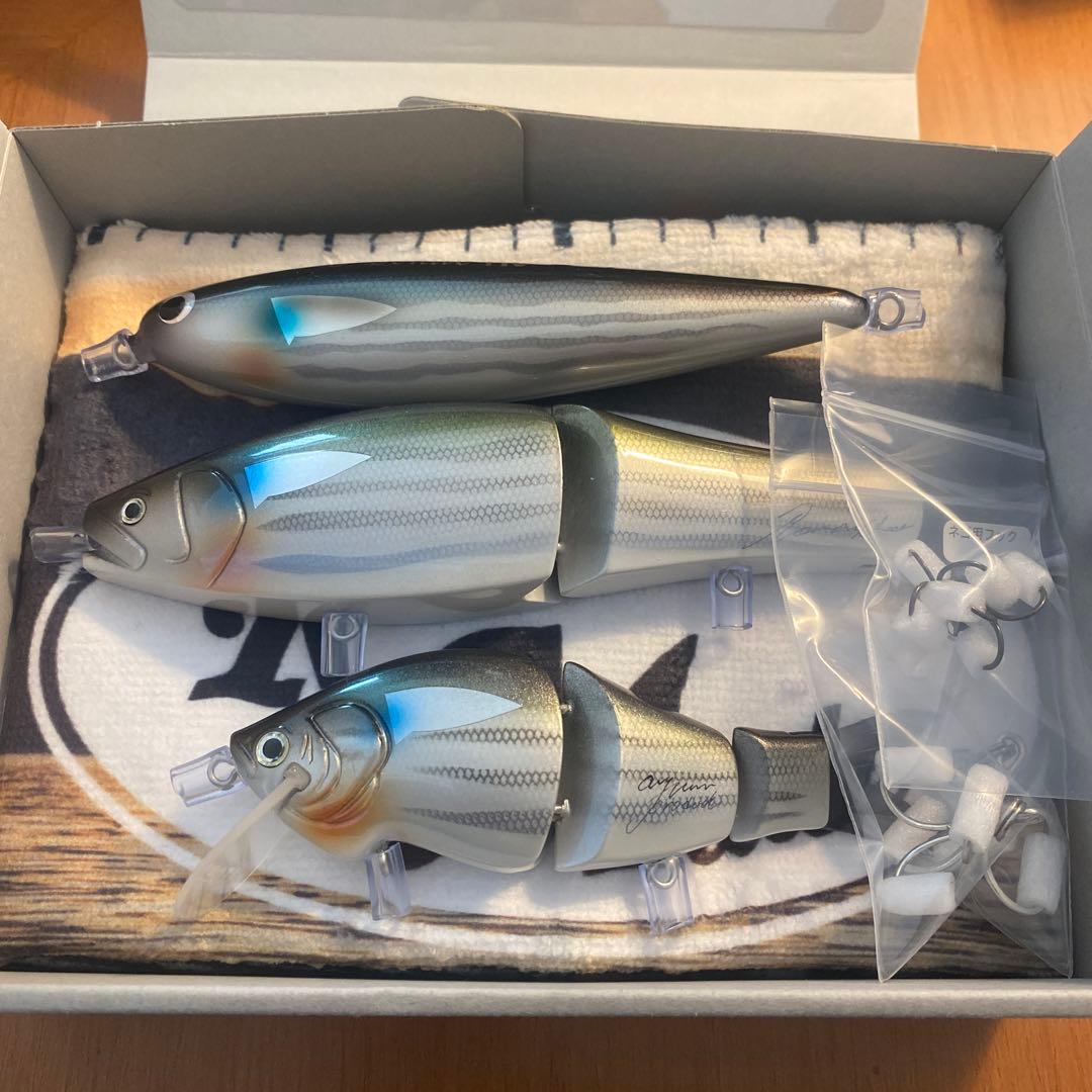 釣りフェス　限定　ロマンメイド AYUMU ウッドリーム　3点セット　ボラ