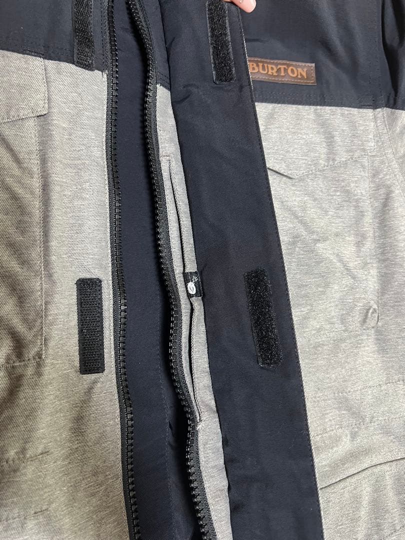 【超美品】BURTONブラック×グレーセットアップM