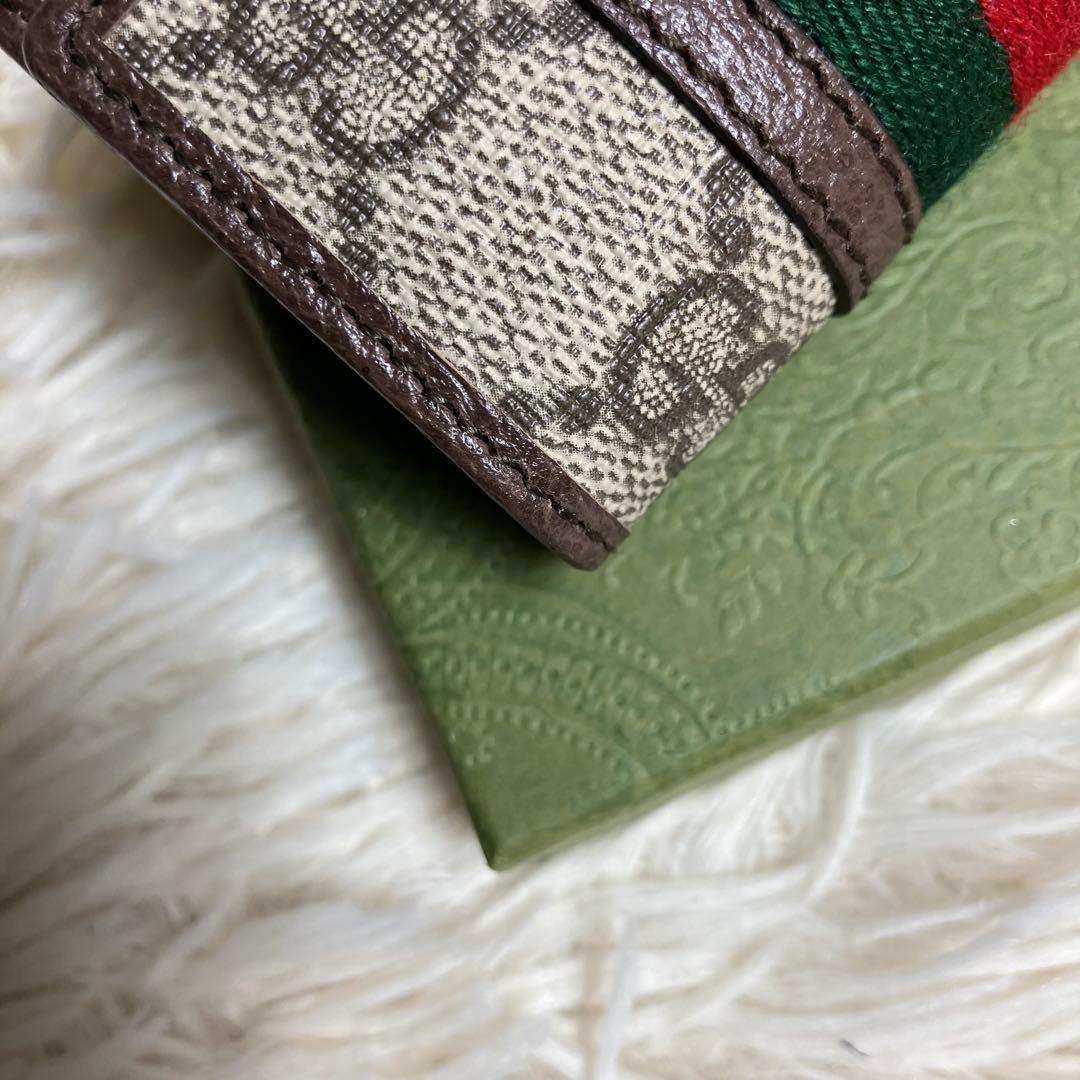 【未使用】 GUCCI キーケース GGマーモント スプリーム 6連