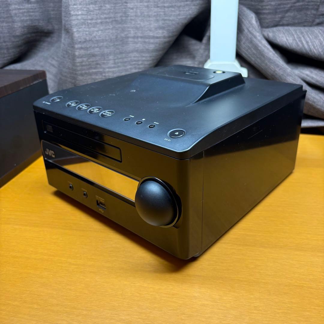 美品】JVC VICTOR CDコンポ CA-EXS1-B SP-EXS1-B