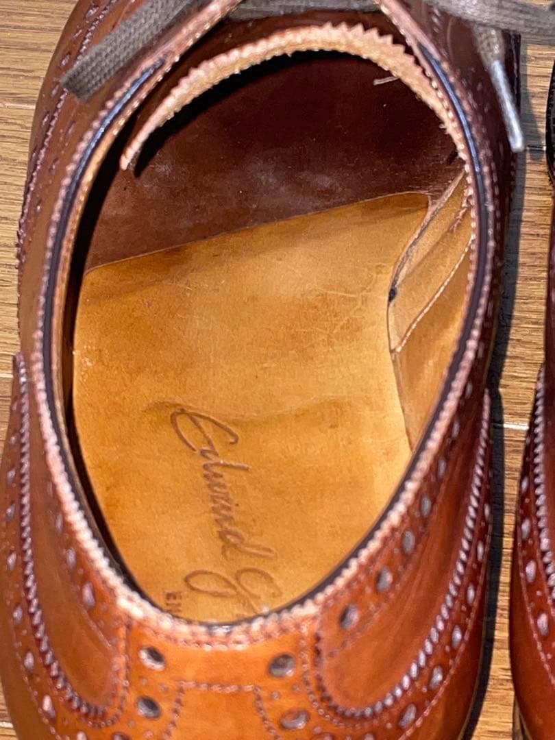 レア】エドワードグリーン 旧工場 サンドリンガム 6E 202ラスト - メルカリ