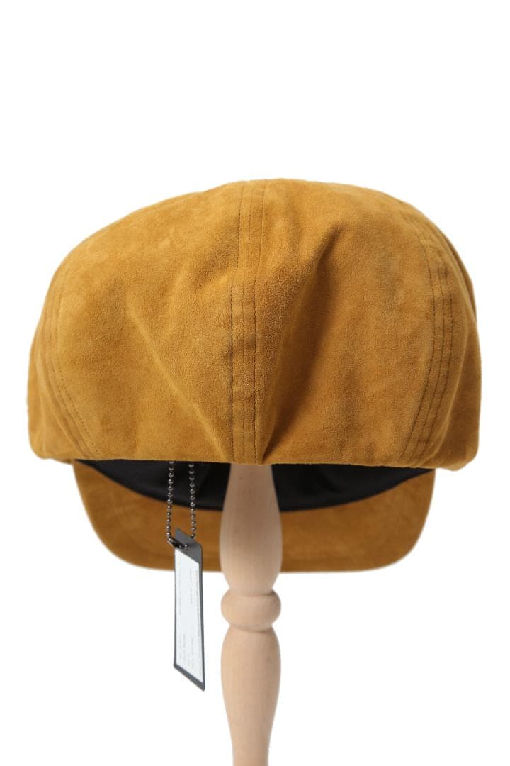 希少色 バックラッシュ / カンガルースエード レザー キャスケット