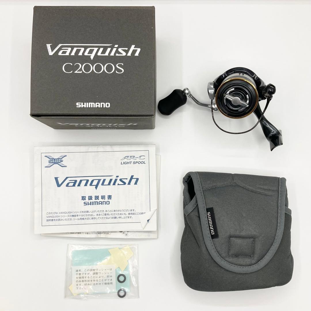 【美品】SHIMANO 12ヴァンキッシュC2000S 付属品完備 アジ メバル