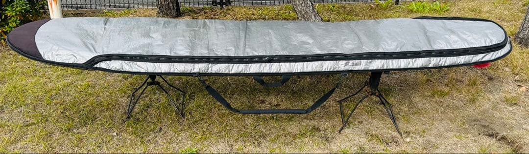 ZACK&KITTY 10ft DAKINEハードカバー&リーシュコードフィン付