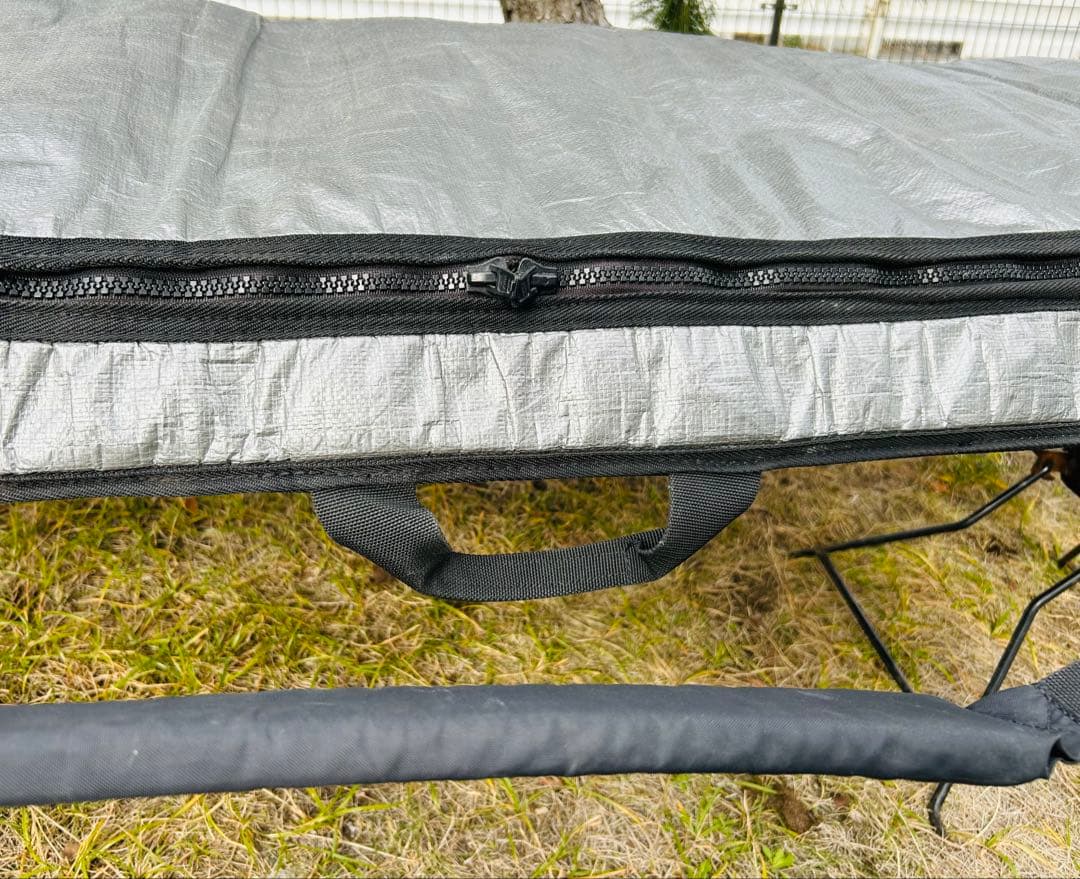 ZACK&KITTY 10ft DAKINEハードカバー&リーシュコードフィン付