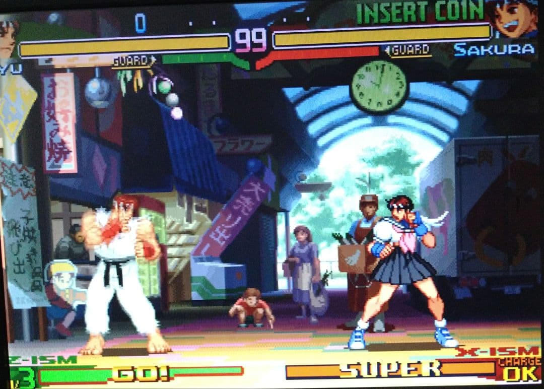 ストリートファイターZERO3　カプコンCPS-2ソフト　アーケードゲーム基板