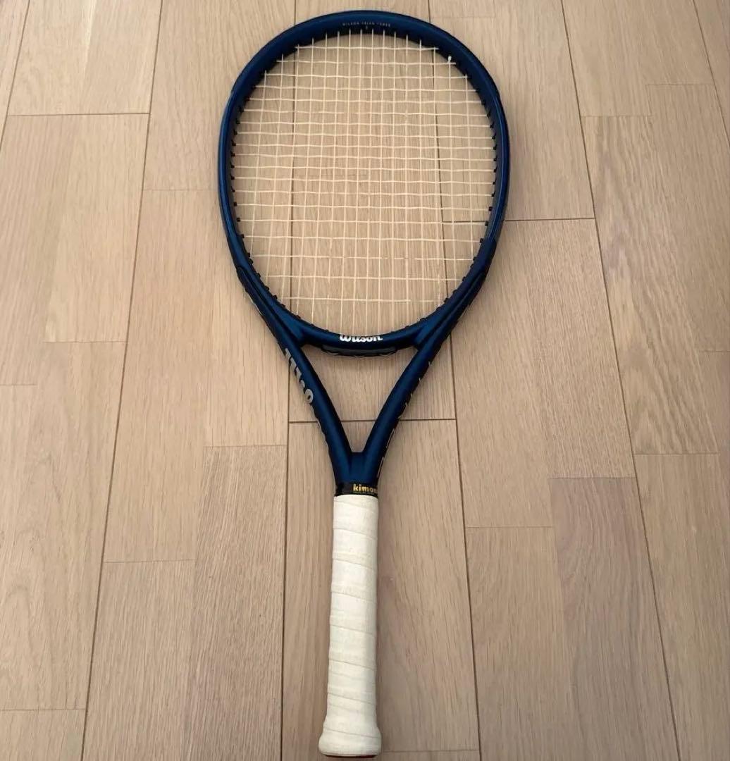 Wilson THREE テニスラケット ネイビー