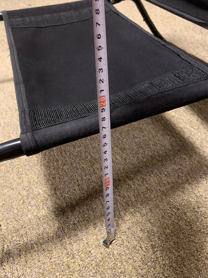 ［廃盤、美品］TRAVEL CHAIR アウトドア ローチェア 収納袋付き
