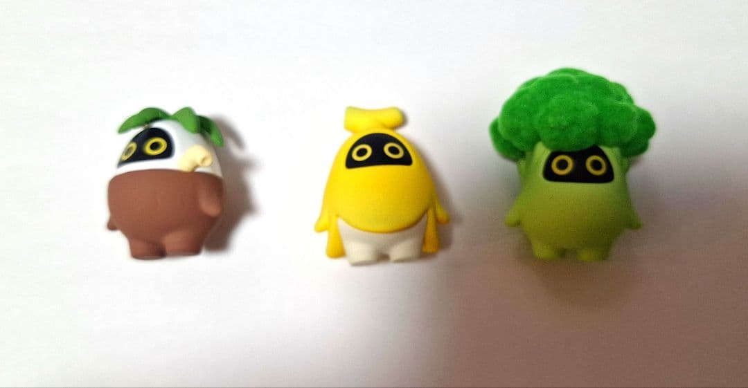 ゼンゼロ・公式】果物と野菜キングダム ボンプミニフィギュア 3個