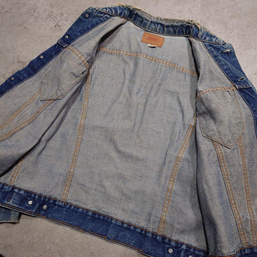 60s 70s Levi's 70505 BIGE USA製 44-46