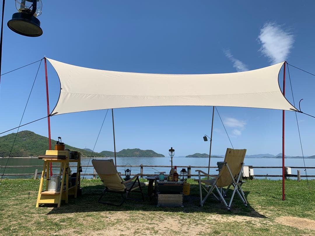 幕男　サンドカラー　タープ　The Arth