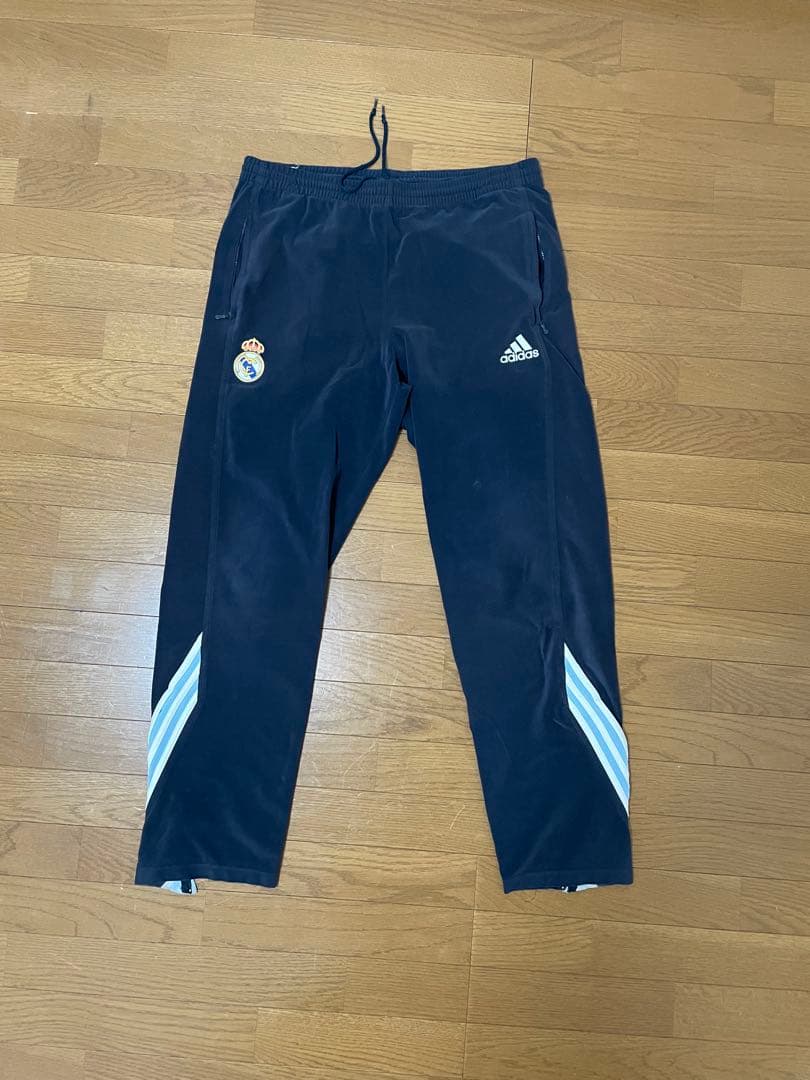 い*り様 adidas レアルマドリード トラックスーツ上下セット Oサイズ