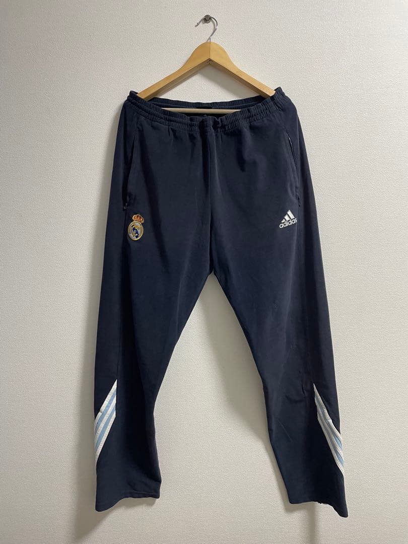 い*り様 adidas レアルマドリード トラックスーツ上下セット Oサイズ