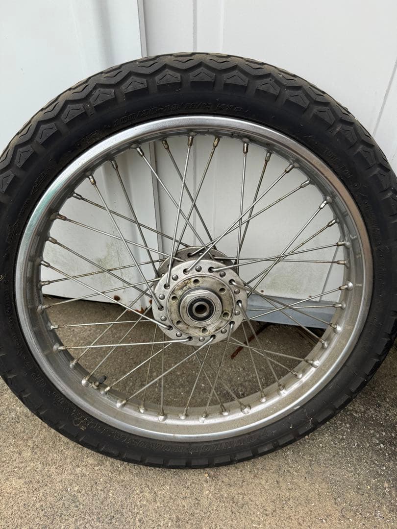 HONDA CB750four CB750k1 純正前後ホイール(タイヤ付き)