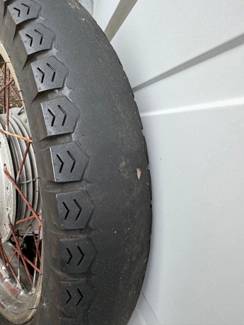 HONDA CB750four CB750k1 純正前後ホイール(タイヤ付き)