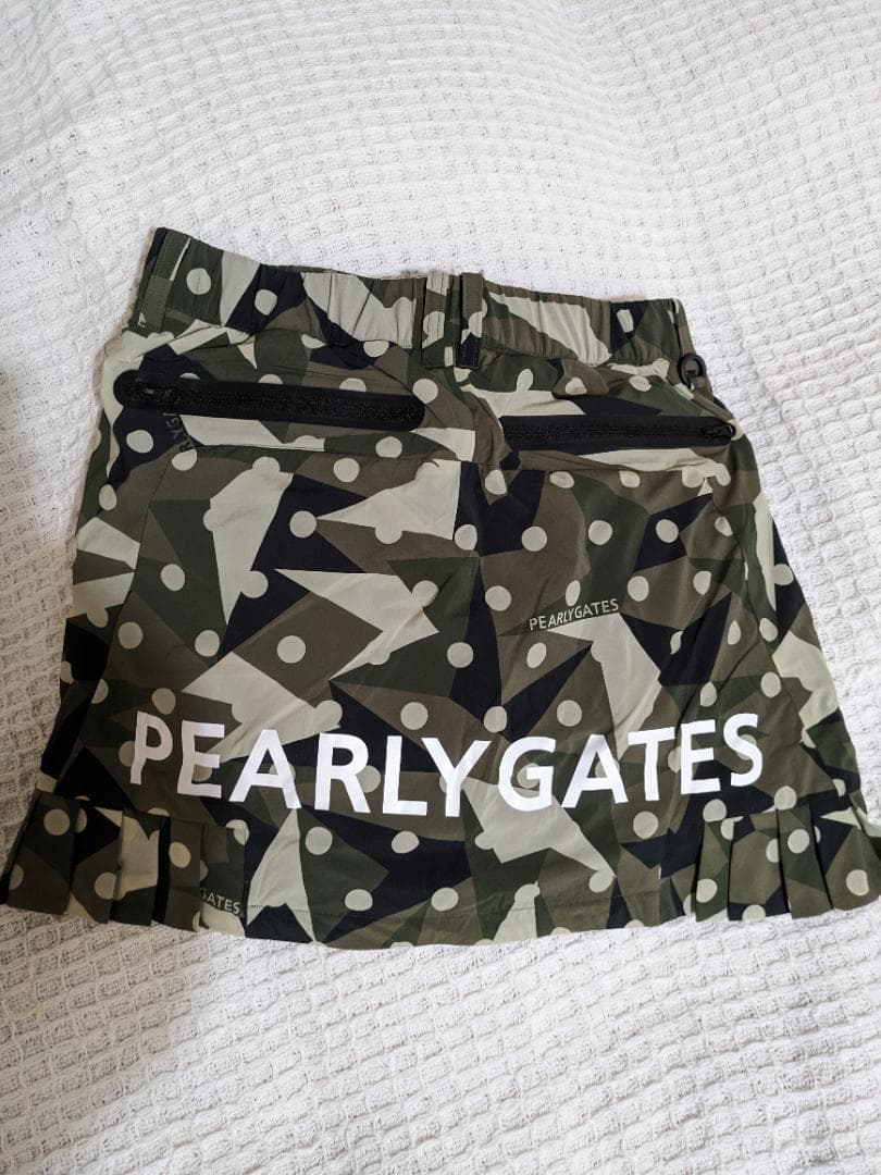 新春セール！PEARLY GATES 迷彩柄ニット・スカートセットサイズ0