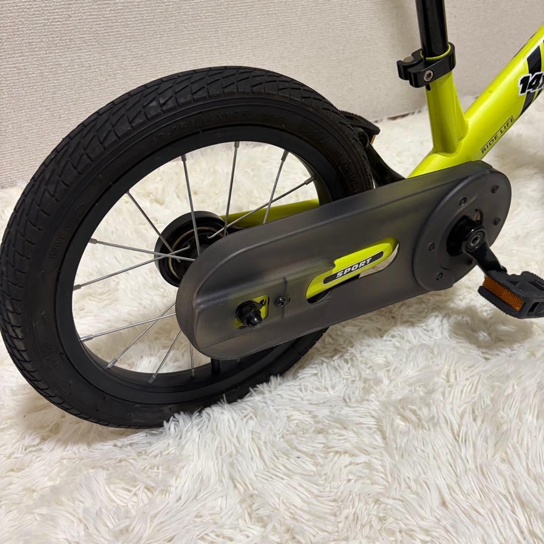 廃盤 希少カラーSTRIDER 14X ライムイエロー ペダル付 動作品