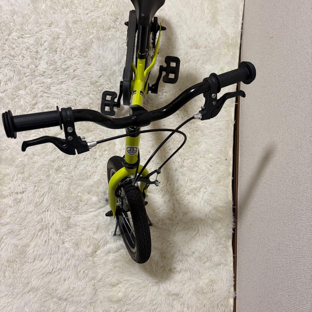 廃盤 希少カラーSTRIDER 14X ライムイエロー ペダル付 動作品