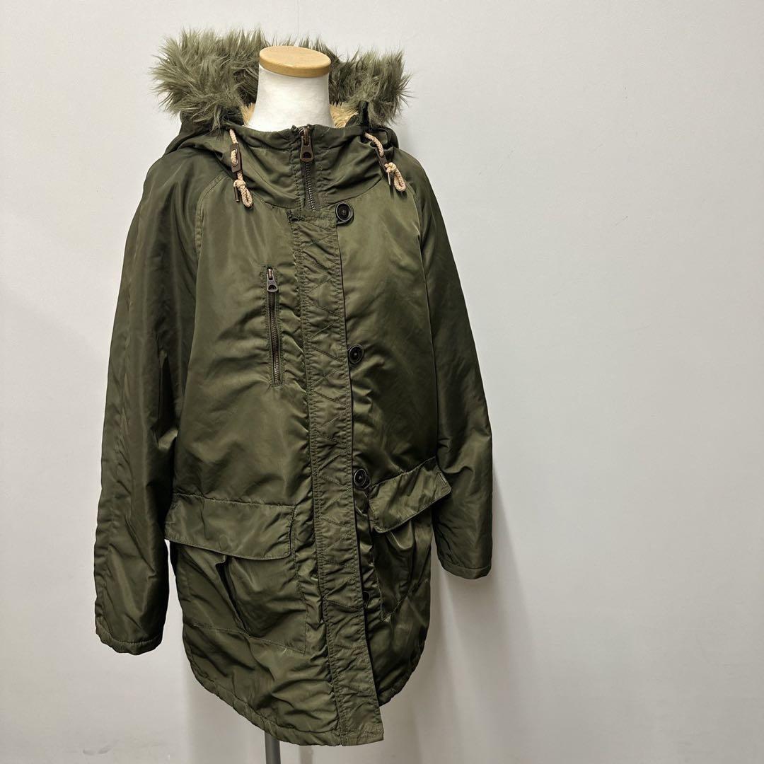 GIVENCHY オリーブグリーン モッズコート