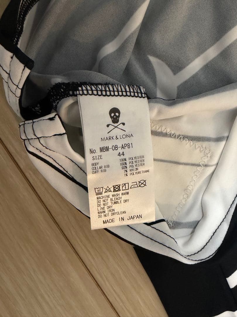 MARK & LONA TOMMII LIMコラボ　宇宙デザイン ポロシャツ