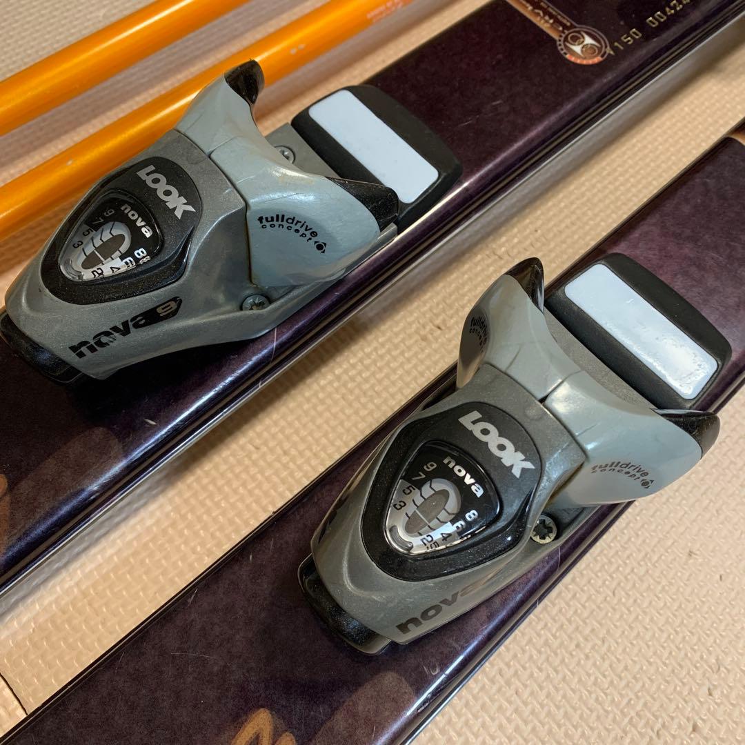 hart スキーセット ブーツ ストック 147センチ 23.5センチ