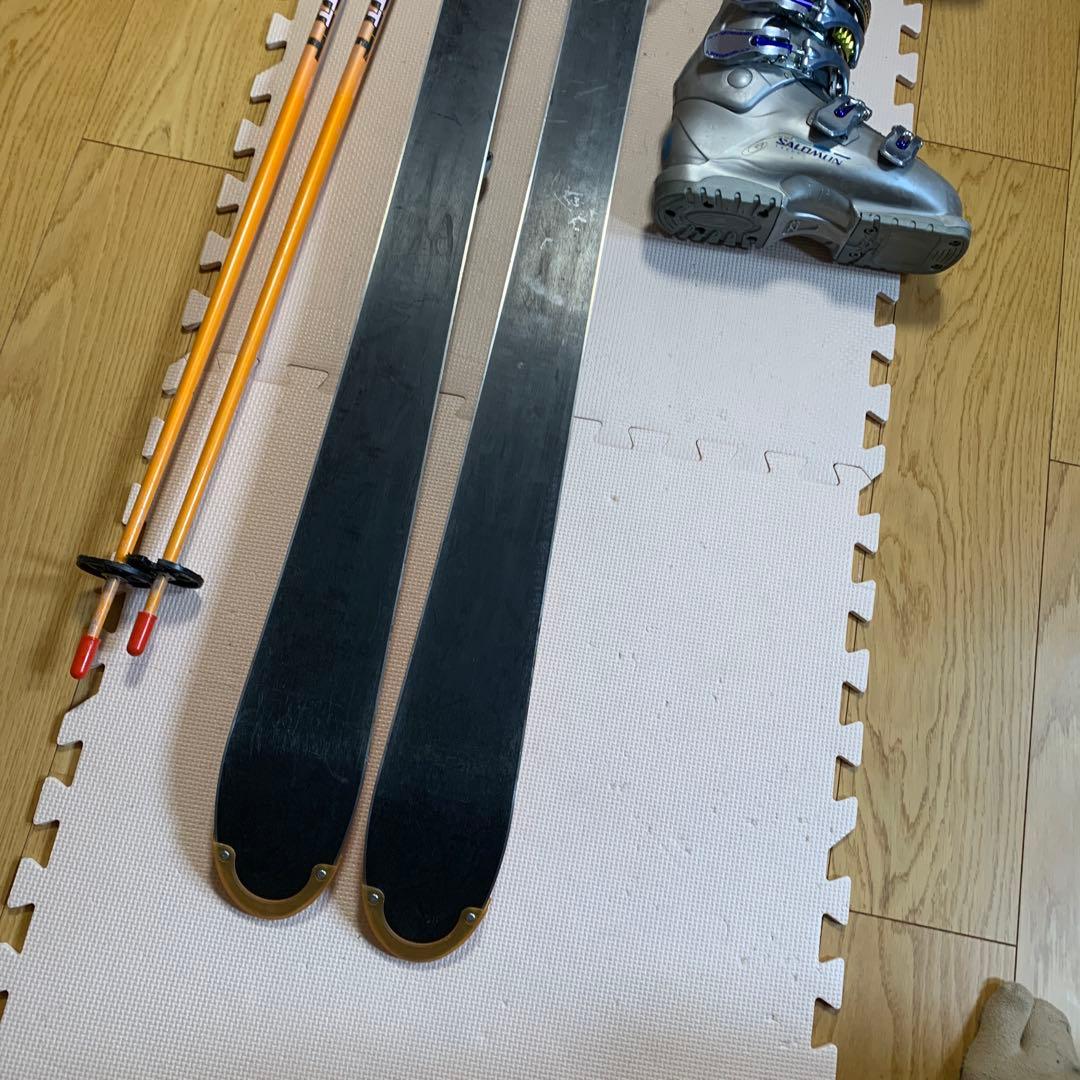 hart スキーセット ブーツ ストック 147センチ 23.5センチ