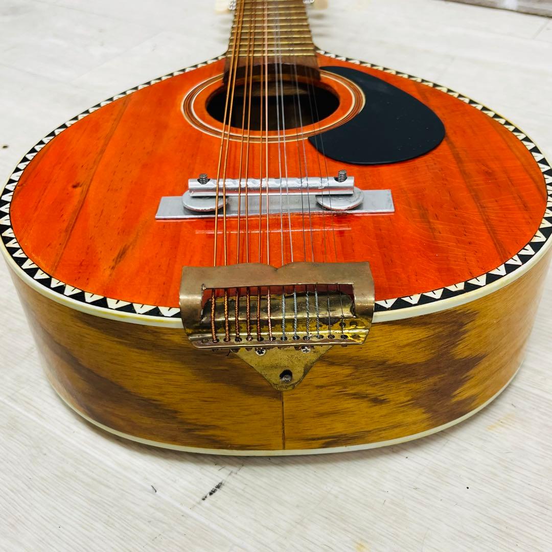 希少 バンドゥリア 小型 リュート属 12弦 撥弦楽器 スペイン ラテンアメリカ