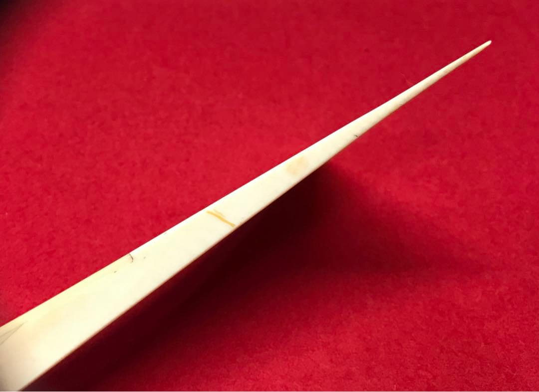 三味線撥96 天然素材マンモス/三味線/弦楽器