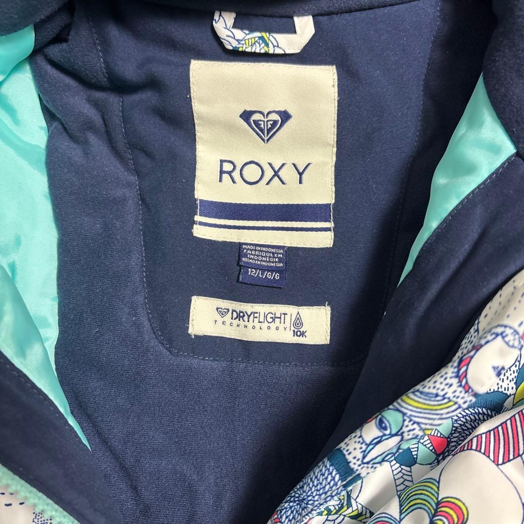【美品】ROXY スキーウェア ジャケット12/L/G/G 140-150