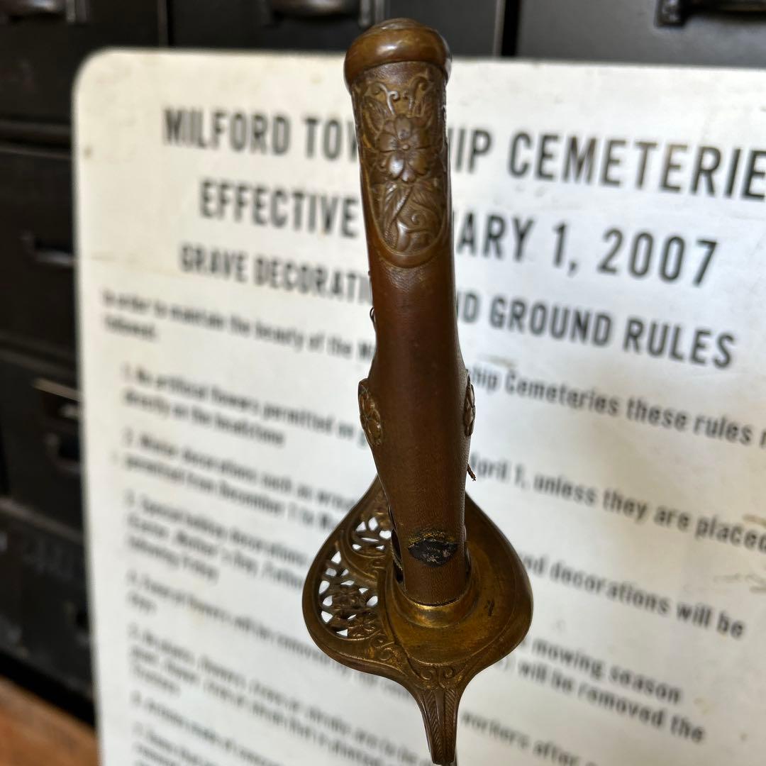 観賞用】古道具 模造刀 骨董品 日本軍 装品 インダストリアル