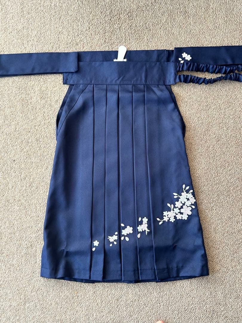 キャサリンコテージ　袴　110cm いにしえ華車桃×紺袴